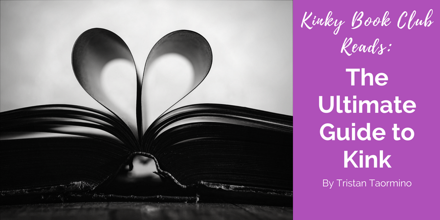 book with heart for review of ultimate guide to kink