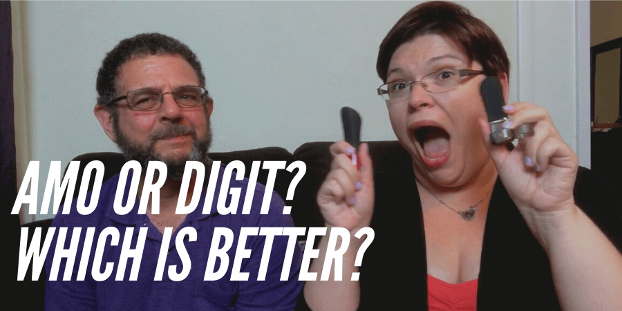 Image of Kayla Lords and John Brownstone -- Kayla holds the Amo and the Digit, title says Amo or Digit which is better?